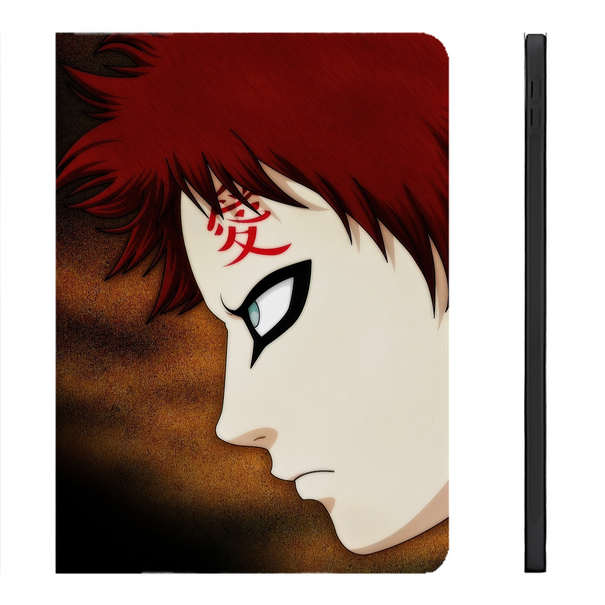 （画像用） NARUTO -ナルト- NARUTO -ナルト- 疾風伝 IPadケース ペンホルダー付き ブックスタイルデザイン